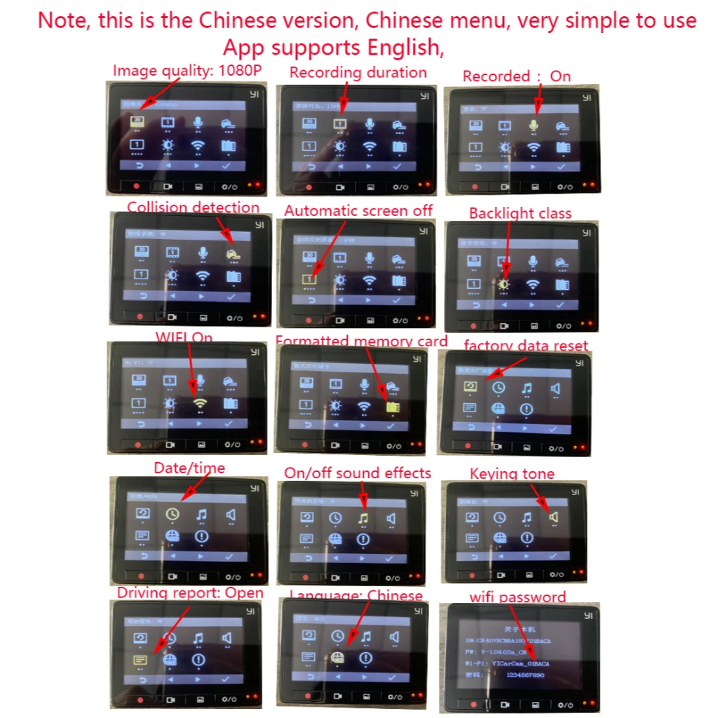 Xiaomi Camera Hành Trình Thông Minh adas 2.7 full hd 1080p Cho Xe Hơi