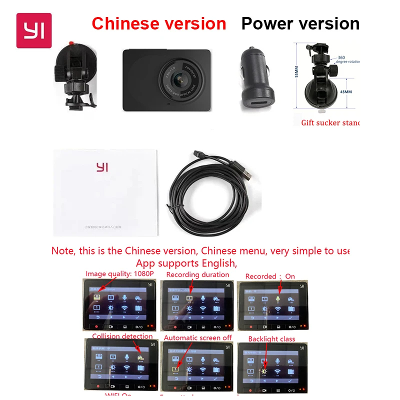 Xiaomi Camera Hành Trình Thông Minh adas 2.7 full hd 1080p Cho Xe Hơi