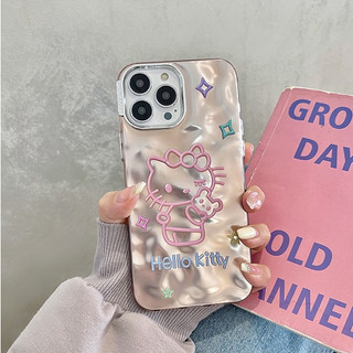 Ốp Điện Thoại Họa Tiết Mèo Dễ Thương Cho iphone15pro 13 14promax 12 11 max / plus