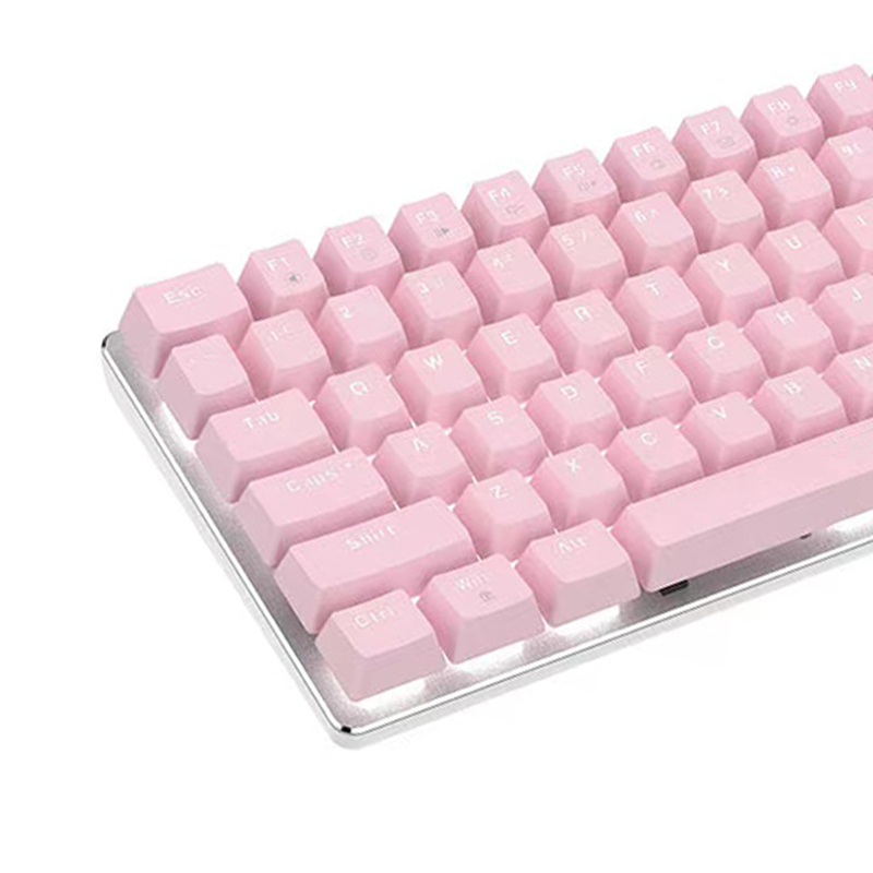 Bộ 113 Nút Bọc Phím Trước Màu Hồng Bằng Pha Lê Cho oem profile mx 61 68 104