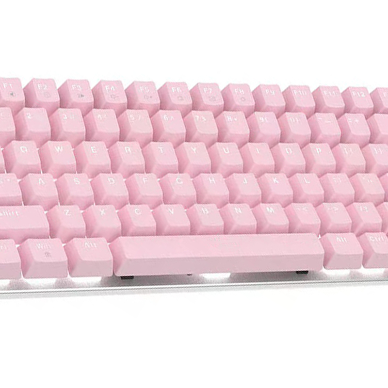 Bộ 113 Nút Bọc Phím Trước Màu Hồng Bằng Pha Lê Cho oem profile mx 61 68 104