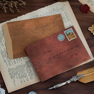 Phong Bì Thư Bằng Giấy kraft Phong Cách retro