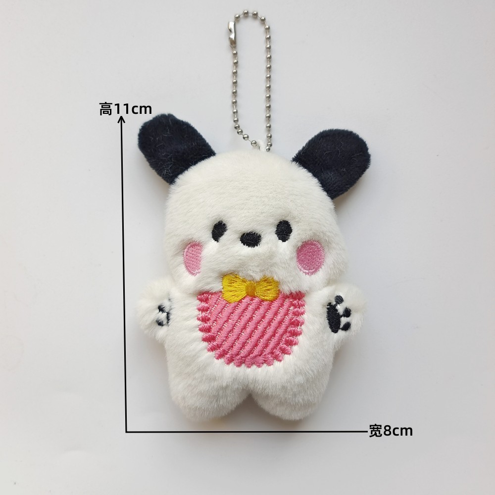 Thú Nhồi Bông Hình Chú Chó Pacelle pacha Dễ Thương Trang Trí Túi Xách