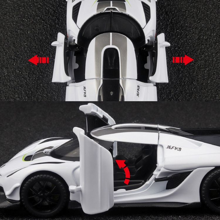 Xe Hơi koenigsegg Bằng Hợp Kim Tỉ Lệ 1 / 32 Cho Bé