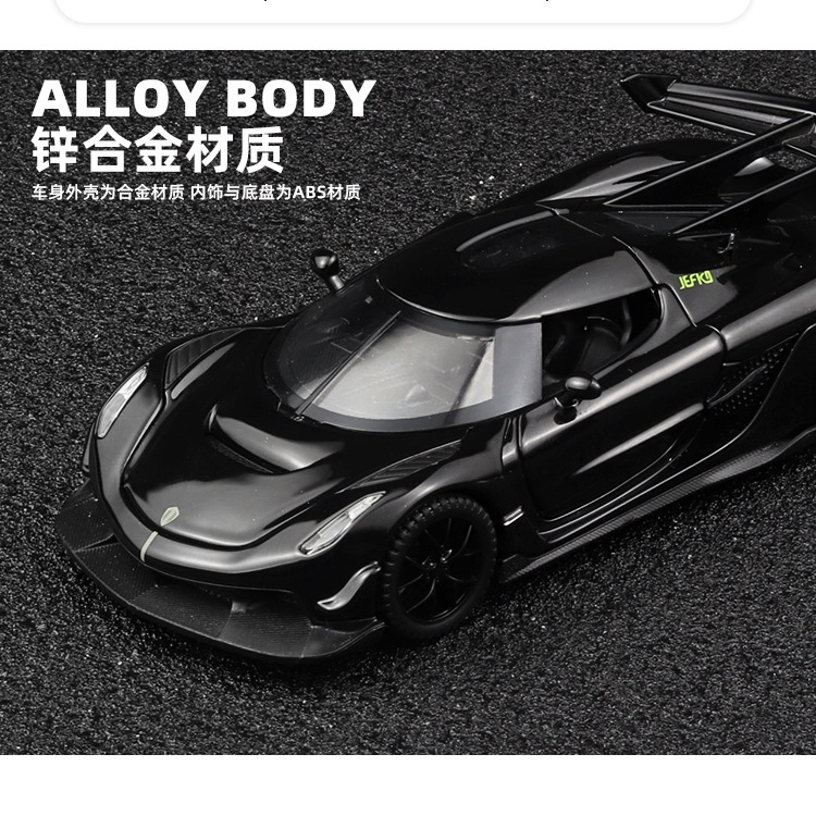 Xe Hơi koenigsegg Bằng Hợp Kim Tỉ Lệ 1 / 32 Cho Bé