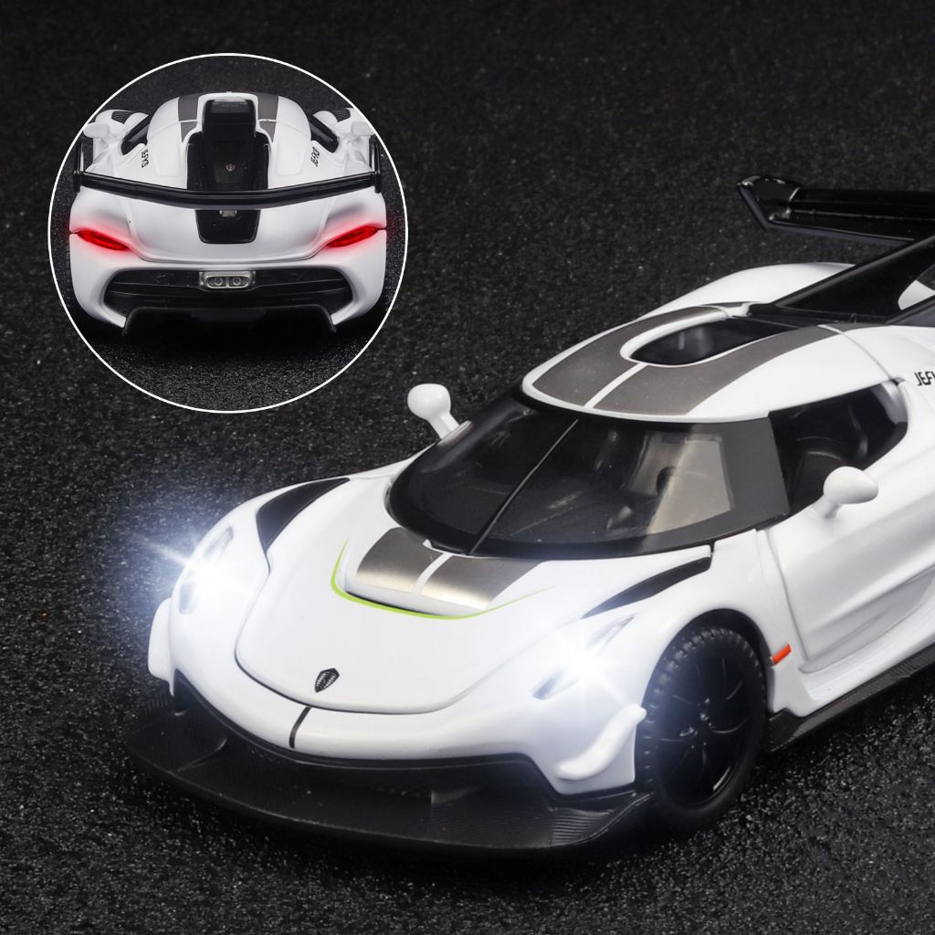 Xe Hơi koenigsegg Bằng Hợp Kim Tỉ Lệ 1 / 32 Cho Bé