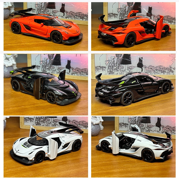 Xe Hơi koenigsegg Bằng Hợp Kim Tỉ Lệ 1 / 32 Cho Bé