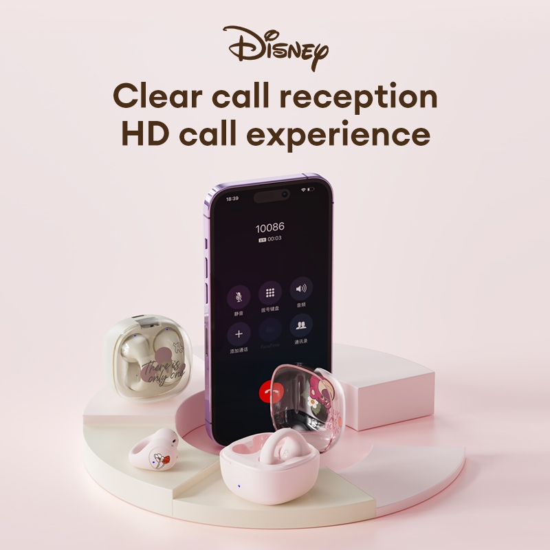 Tai Nghe Bluetooth Disney QS-T16 Nhét Tai Kết Nối Không Dây Âm Thanh hifi stereo Chống Nước