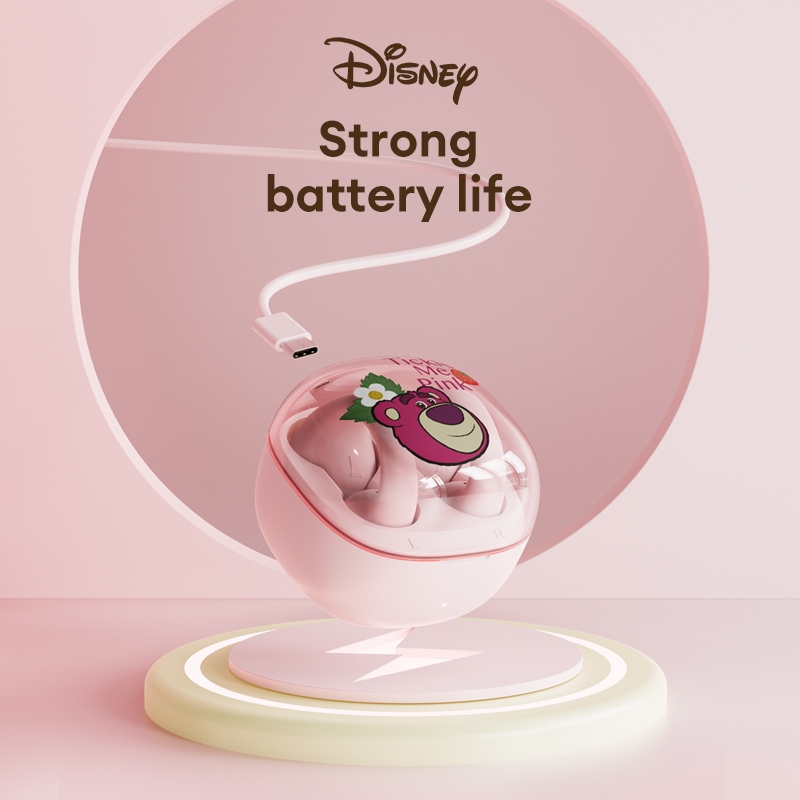 Tai Nghe Bluetooth Disney QS-T16 Nhét Tai Kết Nối Không Dây Âm Thanh hifi stereo Chống Nước