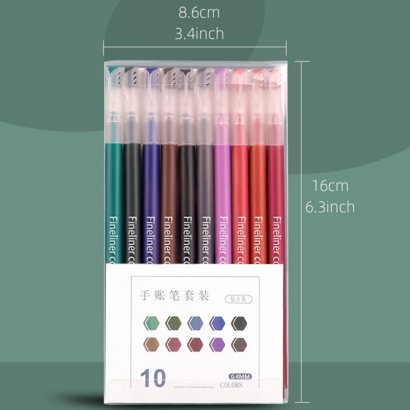 Set 10 Bút Gel Nhiều Màu Sắc C6247
