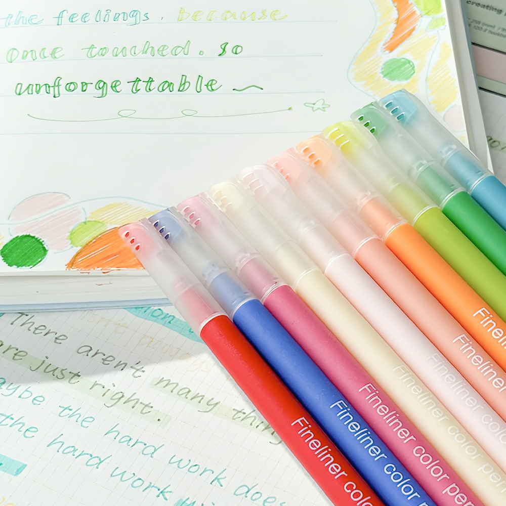Set 10 Bút Gel Nhiều Màu Sắc C6247