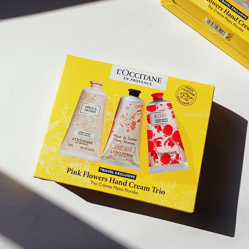 L 'Occitane Bộ Ba Món Kem Dưỡng Ẩm Và Nuôi Dưỡng Da Tay 3 * 75ml