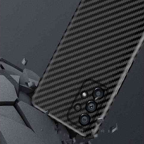 Ôp Điện Thoại Cứng Họa Tiết Sợi carbon Đơn Giản Thời Trang Cho samsung galaxy a54 a53 a52 a52s a50 a30s a50s a72 m33 m53