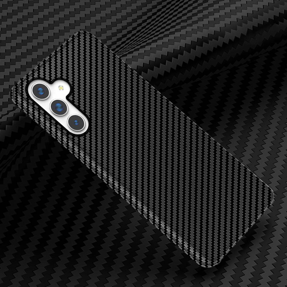 Ôp Điện Thoại Cứng Họa Tiết Sợi carbon Đơn Giản Thời Trang Cho samsung galaxy a54 a53 a52 a52s a50 a30s a50s a72 m33 m53