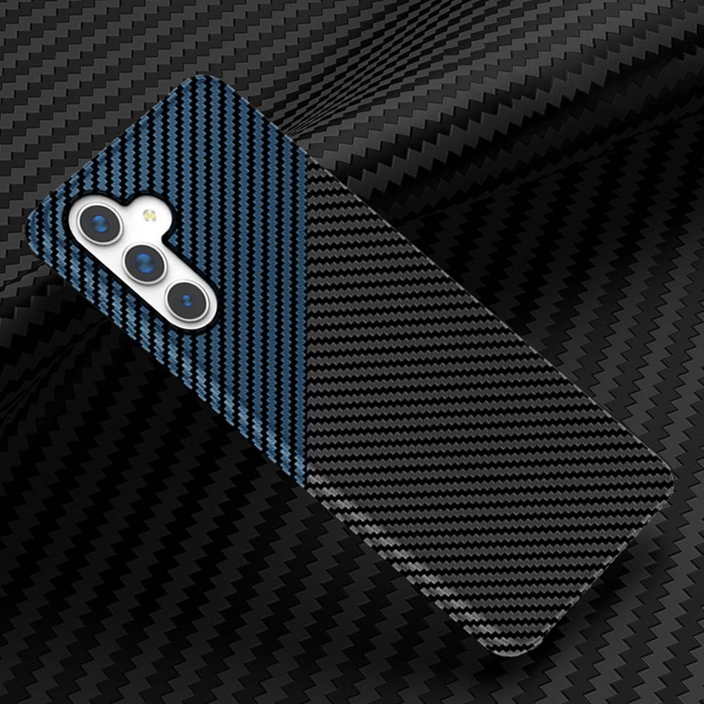 Ôp Điện Thoại Cứng Họa Tiết Sợi carbon Đơn Giản Thời Trang Cho samsung galaxy a54 a53 a52 a52s a50 a30s a50s a72 m33 m53
