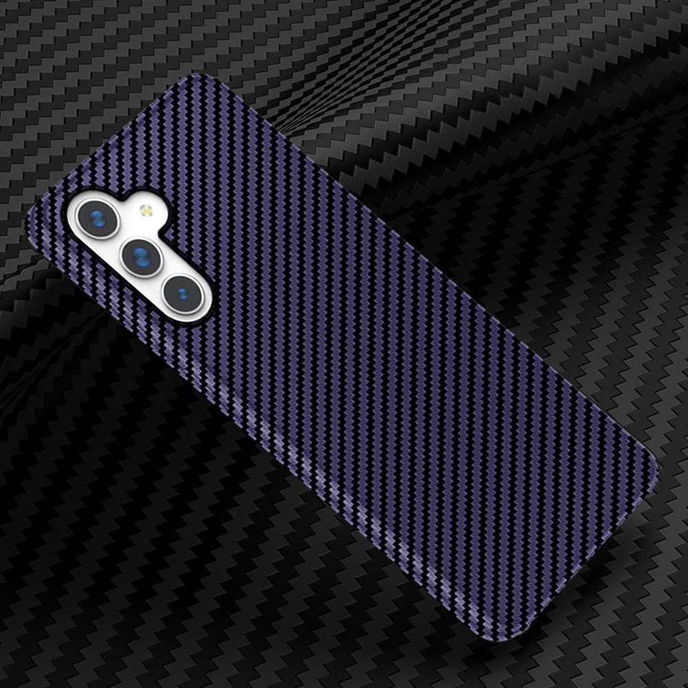 Ôp Điện Thoại Cứng Họa Tiết Sợi carbon Đơn Giản Thời Trang Cho samsung galaxy a54 a53 a52 a52s a50 a30s a50s a72 m33 m53