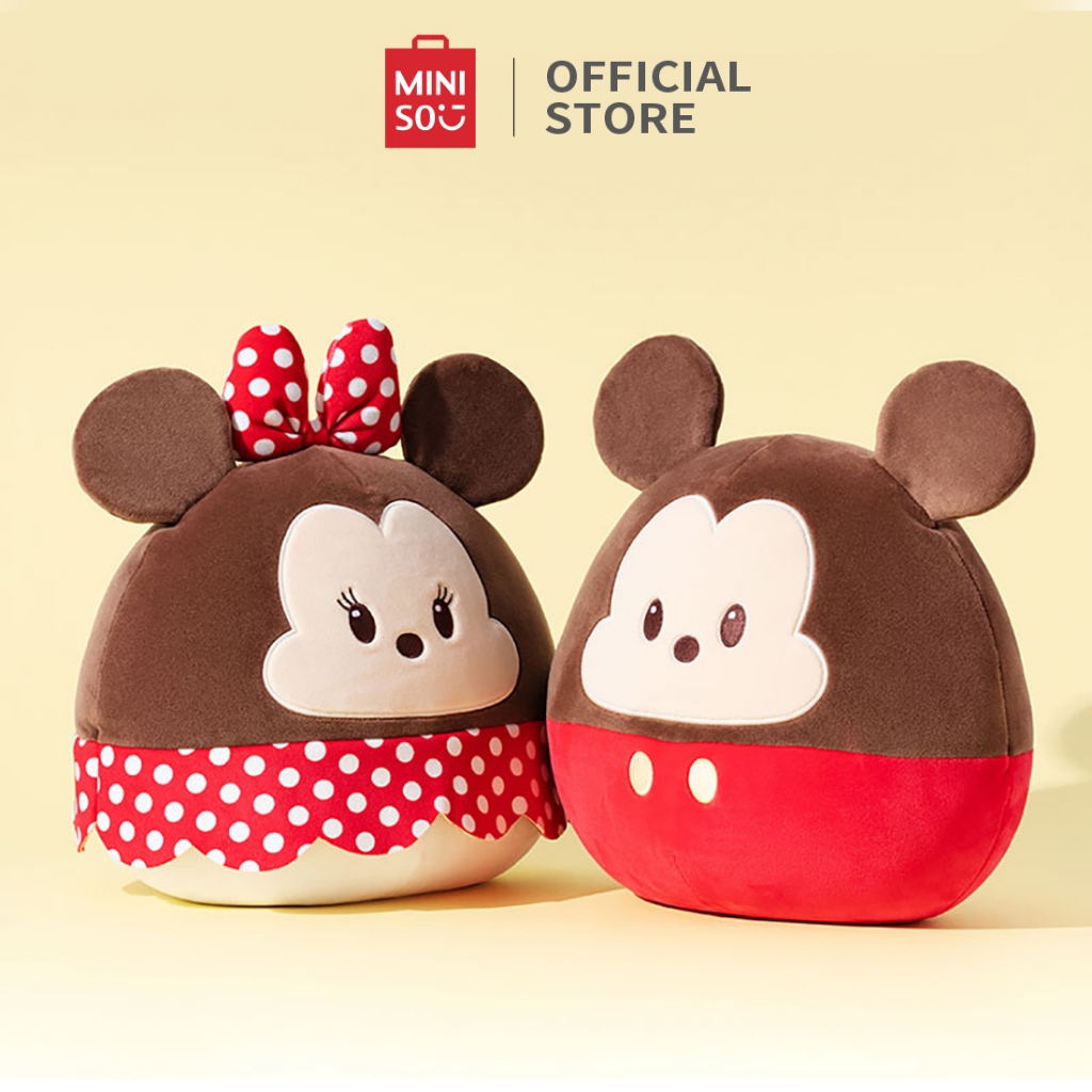 DISNEY Búp Bê Nhồi Bông Hình Chuột mickey minnie Dễ Thương