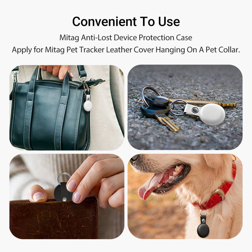 Bao Da Bảo Vệ Thiết Bị Chống Thất Lạc Cho mitag pet tracker
