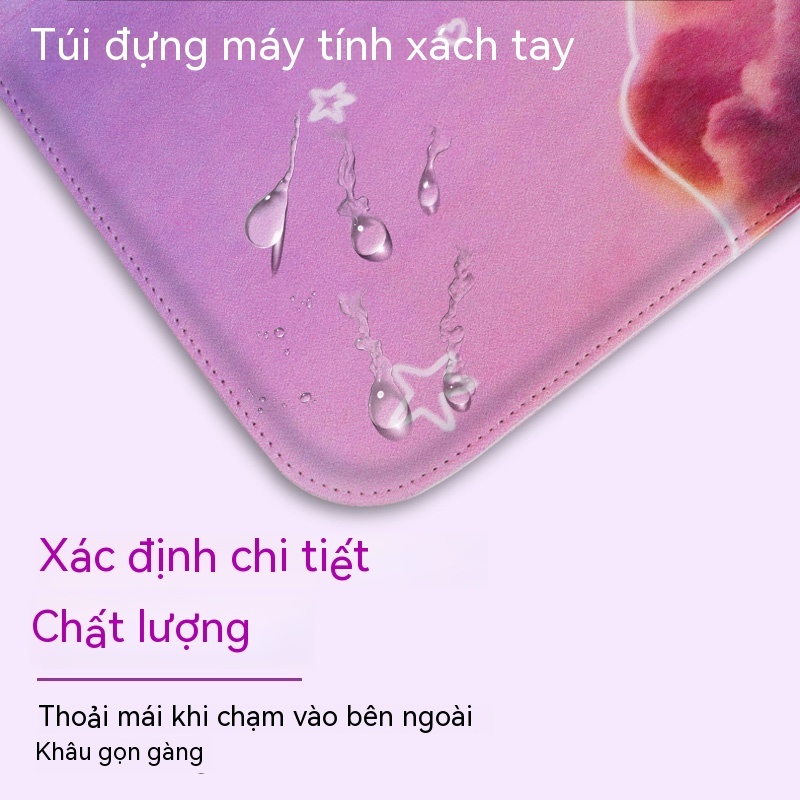 Túi chống sốc Laptop, Macbook da PU cao cấp chống nước 13.3 inch, 14 inch, 15.6 inch - Túi xách đựng Laptop có quai cầm