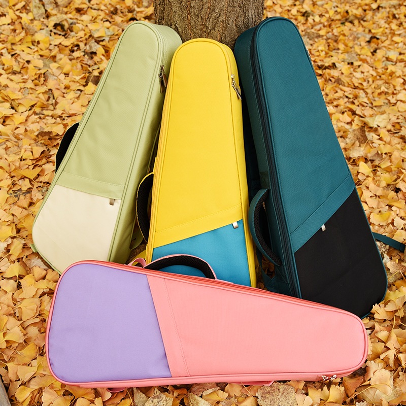 Túi đàn Ukulele có dây đeo thể điều chỉnh Ba lô bảo vệ bằng vải Oxford chống thấm nước cho 23in 24in AKOASM