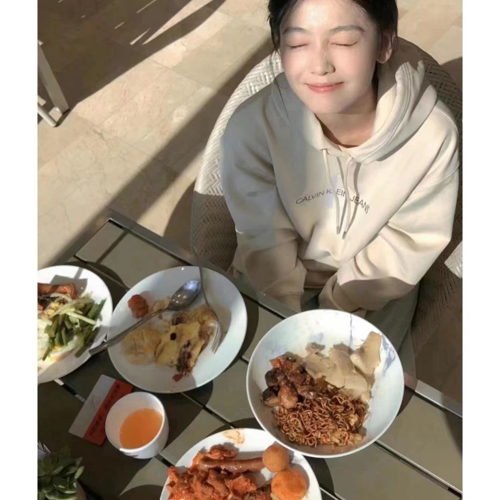 CK blackpink jennie Áo hoodie Dáng Rộng Thời Trang Cho Cặp Đôi