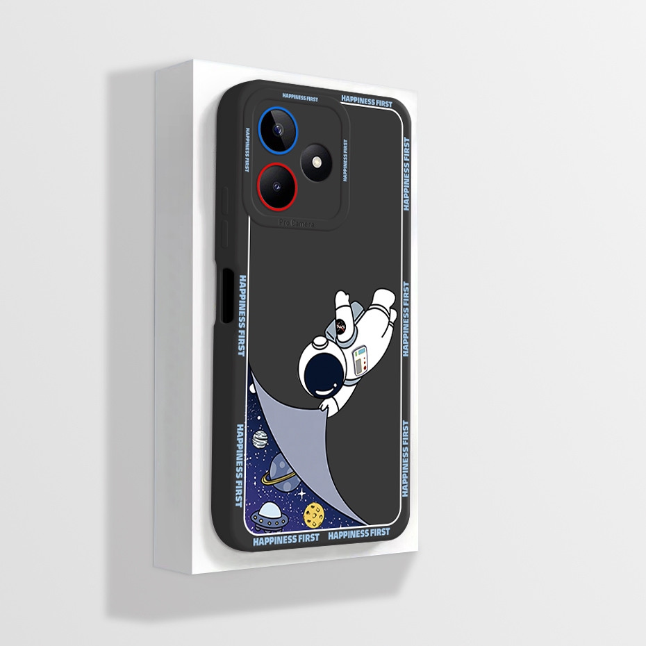 Ôp Điện Thoại Silicon Dẻo Họa Tiết Gấu Trúc Dễ Thương Cho realme c53 / realme c51 realmec53 c 53 realmec51 2023 Vỏ