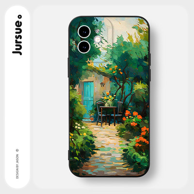 Ốp lưng JURSUE chống bẩn mềm dễ thương đẹp độc lạ Cho iPhone 17 16 15 14 13 12 11 Pro Max SE 2020 X XR XS ip 8 7 Plus XYAB56