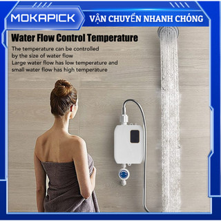 Máy đun nước nóng nhanh mini 3500w cho nhà bếp / phòng tắm mokapick
