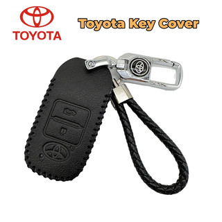Bao da bảo vệ chìa khóa xe hơi toyota raize yaris veoz 2022 avanza wigo 2023 ốp