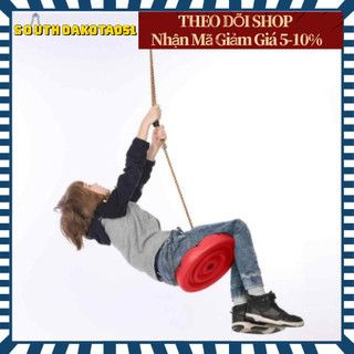 Xích Đu Đĩa Tròn Cho Bé với dây PE vui chơi ngoài trời
