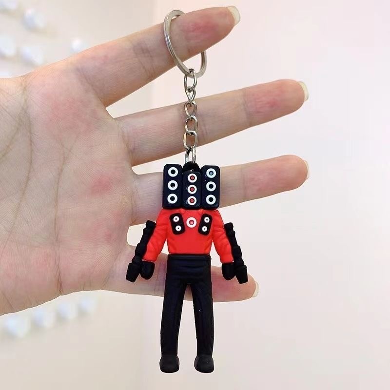 1 Móc Khóa Nhựa pvc Hình Nhân Vật Hoạt Hình Trượt Tuyết Mặt Dây Chuyền Đồ Chơi Cho Nam Và Nữ