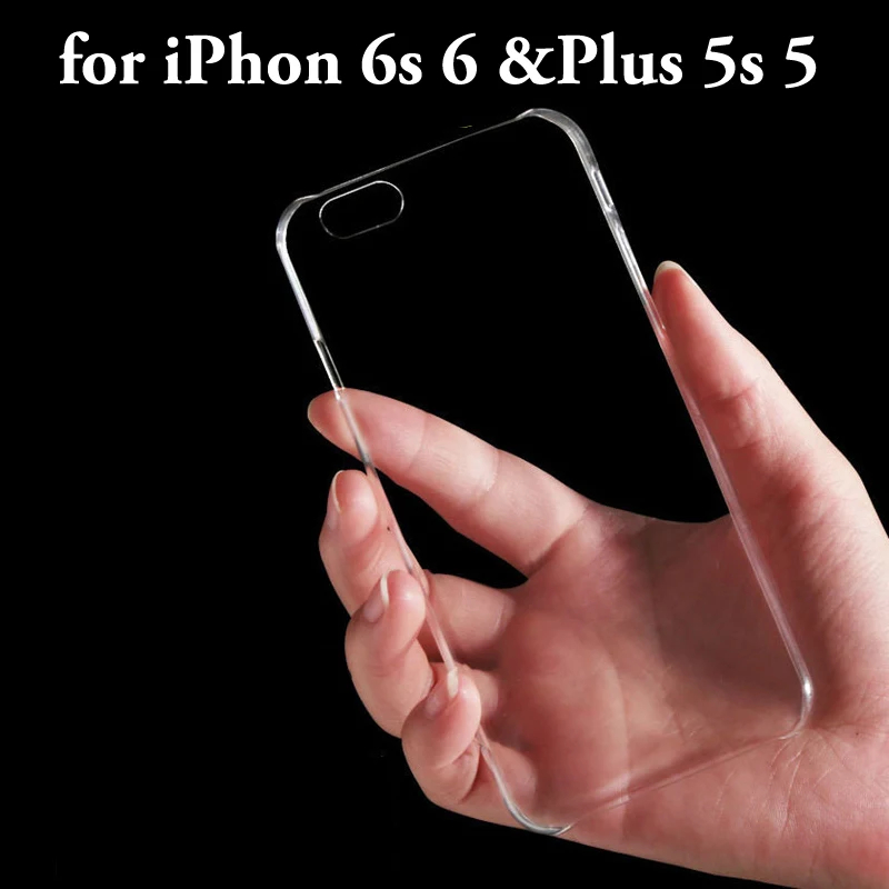 Ốp điện thoại pc Trong SuốT Cho iphone 6s 7 plus 4s 5 5s 5c se iphone 7