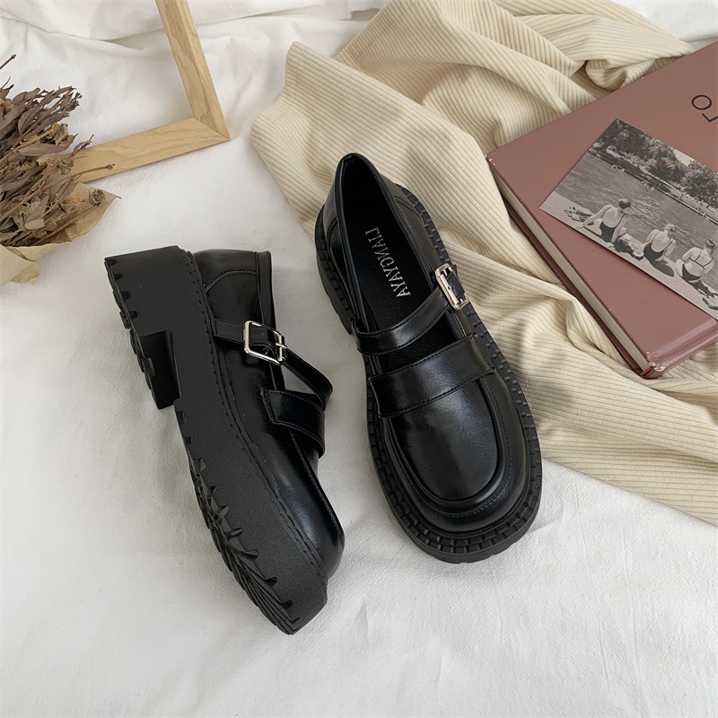Chipuuu Giày búp bê nữ Giày mary jane Lolita Giày loafer Thoáng khí Năng động Đàn hồi tốt Phù hợp FDL2300MPF 41Z231012