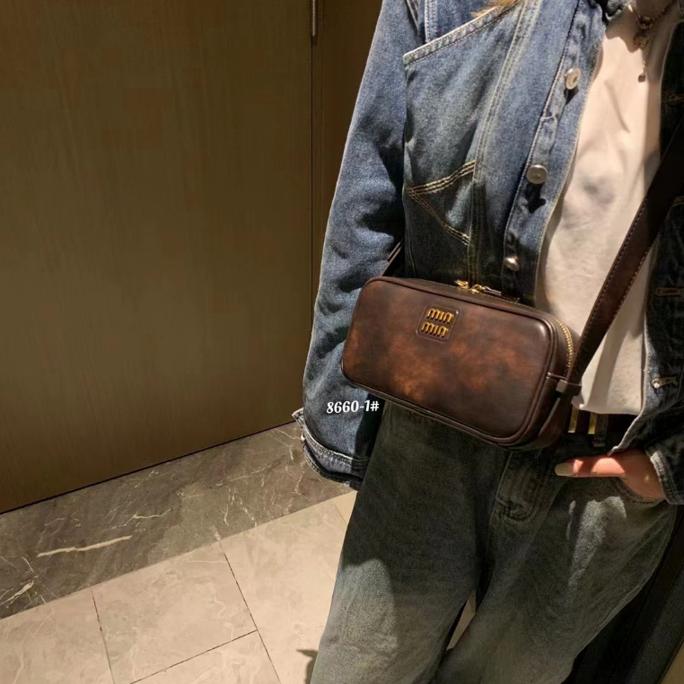 Túi Xách Nữ Đeo Vai Phong Cách bowling retro Mới777777-1027