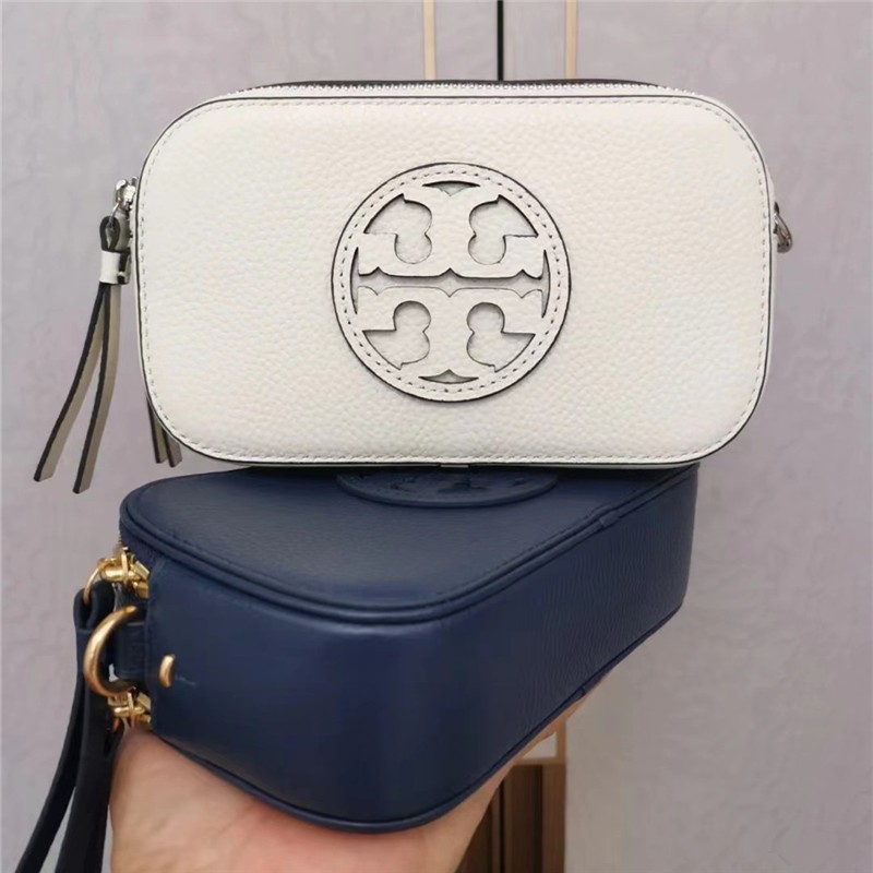 Túi Đeo Chéo Da Bò Thật Hình Vuông Nhỏ Có Khóa Kéo Đôi Thời Trang Cho Nữ777777-0828