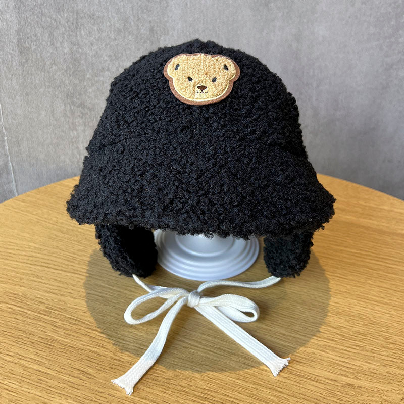 Mũ Len Lông Cừu Giữ Ấm Tai Phong Cách Nhật Bản Dành Cho Bé Trai Và Bé Gái