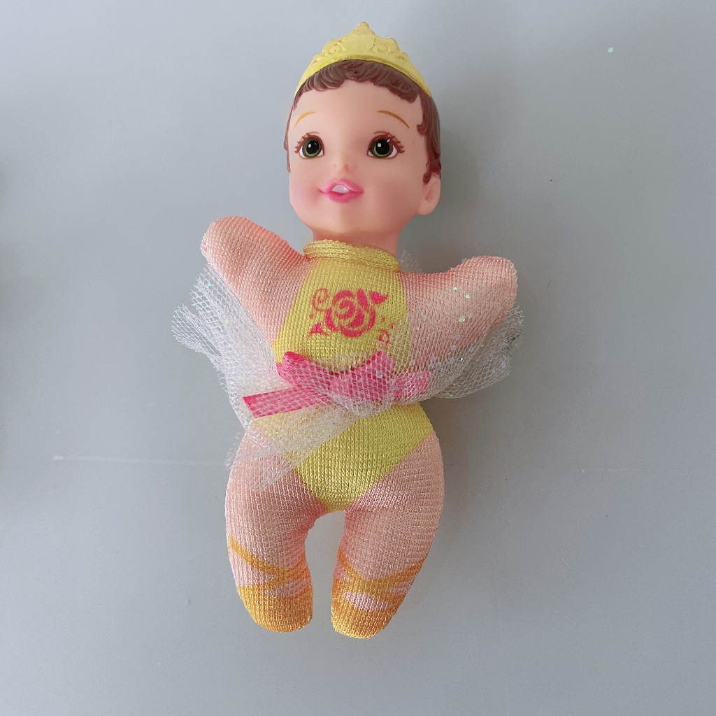 Búp Bê barbie 8cm Kèm Váy Và Băng Đô Xinh Xắn
