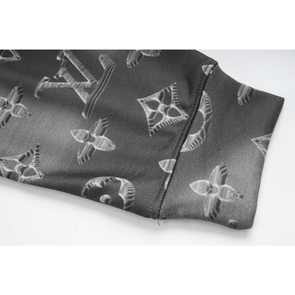 Áo hoodie cotton Nguyên Chất In Chữ louis v Thời Trang Cho Nam Và Nữ