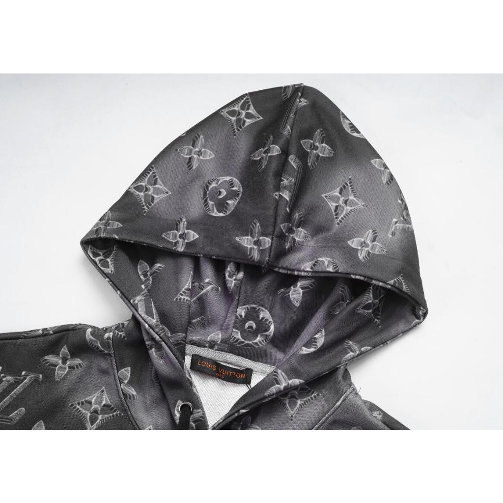 Áo hoodie cotton Nguyên Chất In Chữ louis v Thời Trang Cho Nam Và Nữ