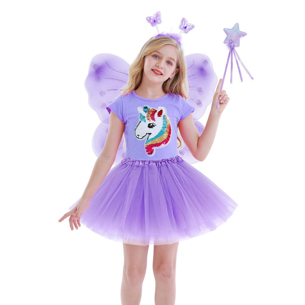 Bộ Đồ Hóa Trang Nàng Tiên Bướm Cho Bé Gái