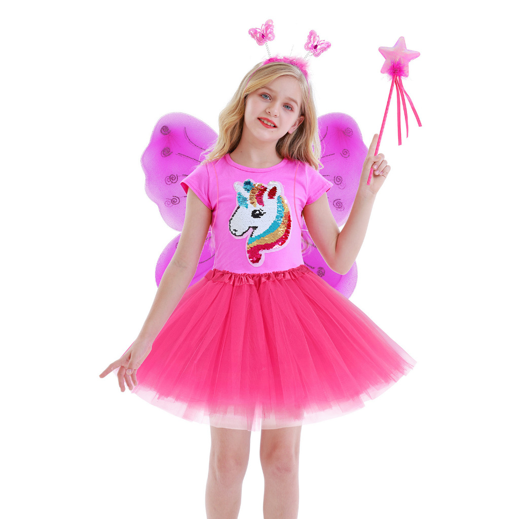 Bộ Đồ Hóa Trang Nàng Tiên Bướm Cho Bé Gái