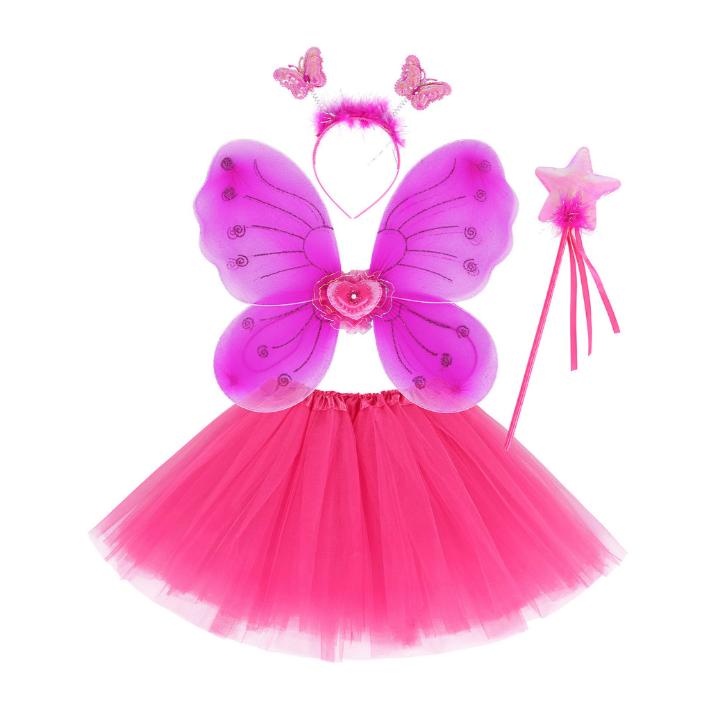 Bộ Đồ Hóa Trang Nàng Tiên Bướm Cho Bé Gái
