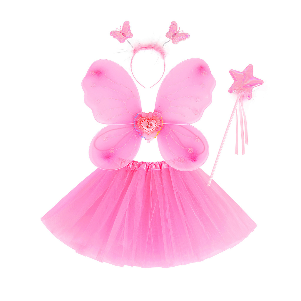 Bộ Đồ Hóa Trang Nàng Tiên Bướm Cho Bé Gái