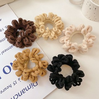 Plus Dây Cột Tóc Lông Xù Xinh Xắn Thời Trang Cho Nữ
