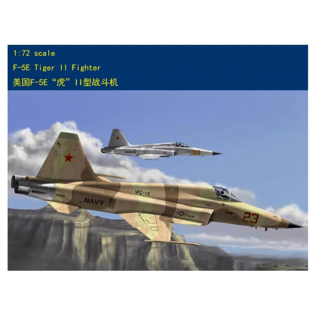 Mô Hình Máy Bay Chiến Đấu hobbyboss 80207 Tỉ Lệ 1 / 72 f-5e