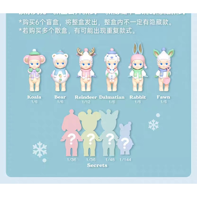 Sonny angel Mô Hình Nhân Vật Phim Hoạt Hình Mùa Đông Xinh Xắn Thương Dùng Làm Quà Tặng Giáng Sinh Cho Bé