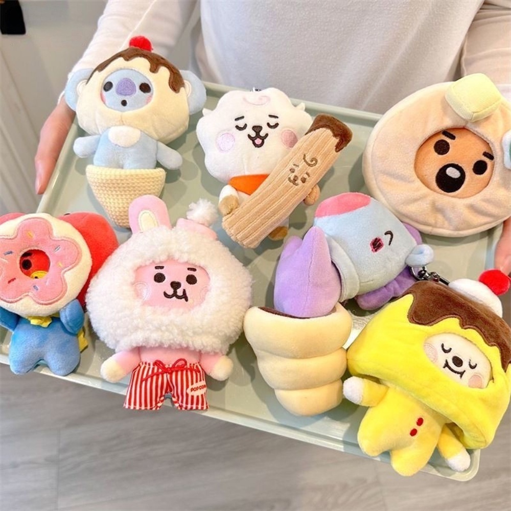 Thú Nhồi Bông Hình bt21 Tráng Miệng bts Bta rj Mango