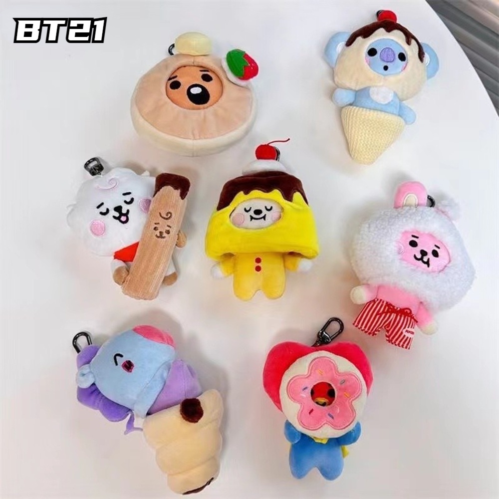 Thú Nhồi Bông Hình bt21 Tráng Miệng bts Bta rj Mango