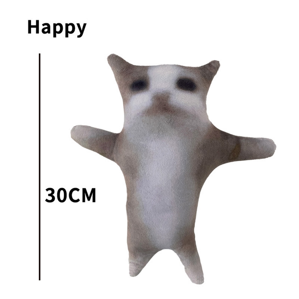 Đồ chơi mèo nhồi bông LAHOMIA, Thú nhồi bông, Đồ chơi đi kèm khi ngủ, Trang trí phòng khách cho trẻ em Bé trai Bé gái Trẻ em Người lớn