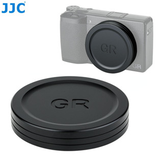 JJC LC-GR3 Nhôm Nắp Đậy Ống Kính Cho Máy ảnh Ricoh GR III GR IIIx GR II GR3 GR3x HDF GR2 Kim Loại Làm Bằng Ống Kính Vỏ Bảo Vệ